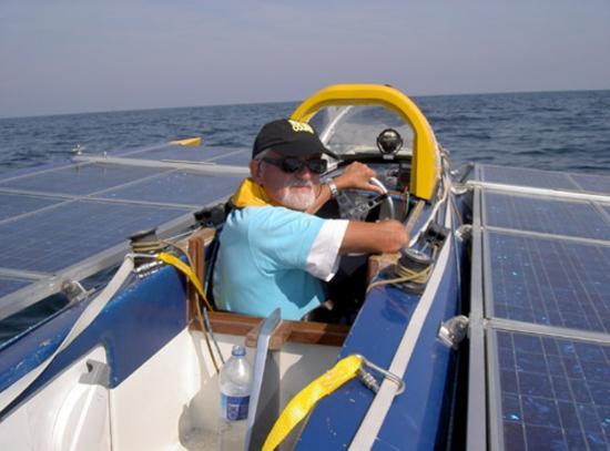 Le bateau solaire de Philippe